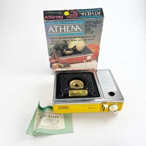 Athena Portable Butane Camping Outdoor Gas Range Burner Stove PAG 01574